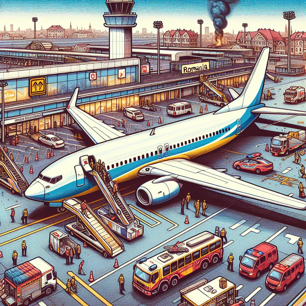 Notlandungen am Flughafen Bukarest Otopeni