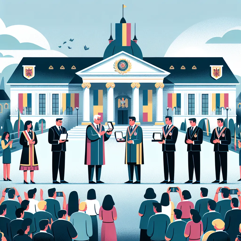 Rumänische Schulen von Präsident Iohannis geehrt